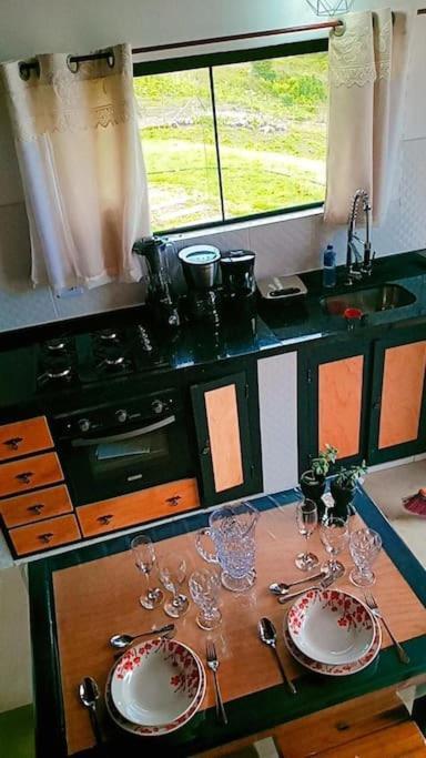 Casa de vidro encantadora com hidromassagem São Bento do Sapucaí Exterior foto
